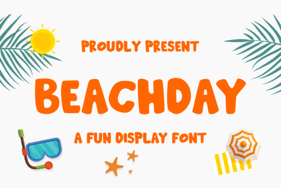 Beachday: The Playful Display Font for Vacation Vibes