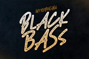 Black Bass: The Authentic Display Font for Modern Design