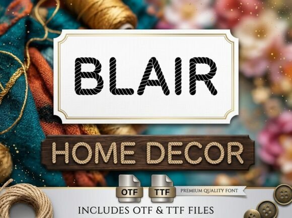 Blair: A Bold Typeface for Unforgettable Branding