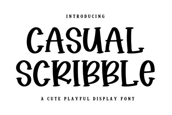 Casual Scribble: Infuse Playful Energy into Your Designs