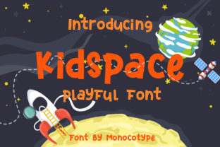 Discover Kidspace: The Playful Display Font for Creative Projects