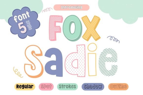 Fox Sadie: A Playful Font for Bold, Creative Designs