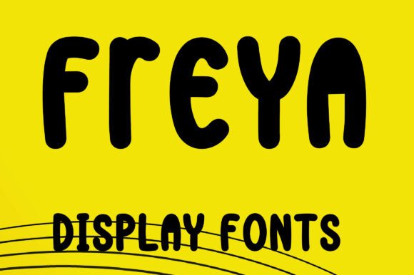 Freya: The Playful Display Font That Brings Joy
