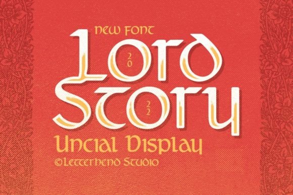 Lord Story: A Display Font with a Medieval Soul