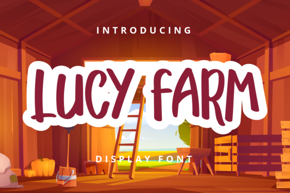 Lucy Farm: A Quirky Display Font with Endless Charm