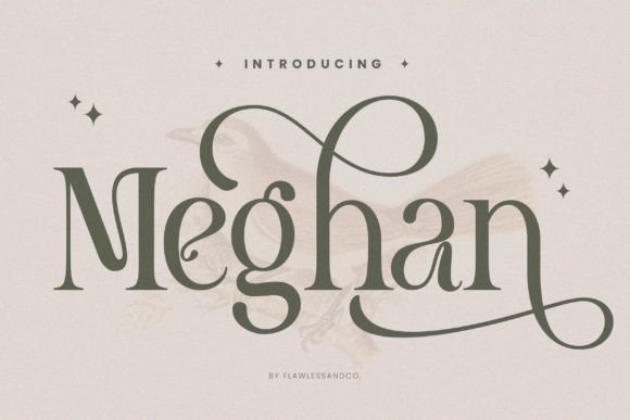 Meghan: The Artistic Serif for Memorable Branding