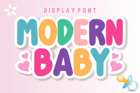 Modern Baby: The Playful Font for Joyful Designs
