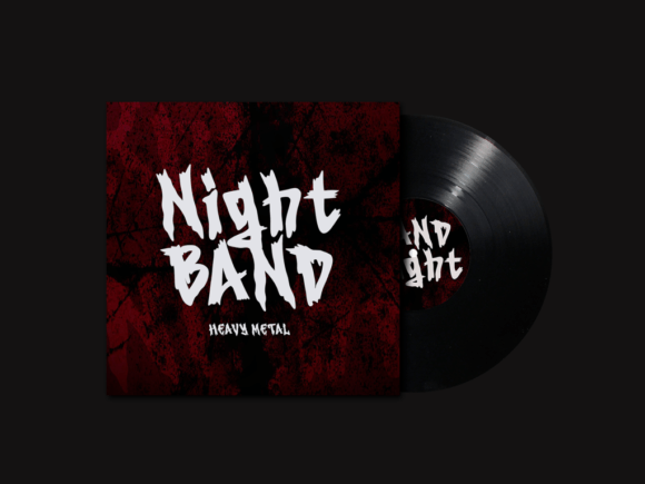 Night Band: A Display Font for Spine-Chilling Halloween Designs