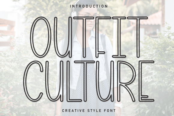 Outfit Culture: A Charming Handwritten Display Font