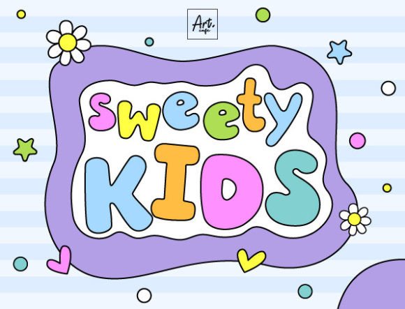 Sweety Kids: A Display Font That Brings Playful Energy to Your Projects