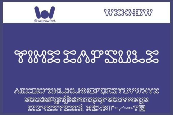 Time Capsule: A Display Font with Retro-Futuristic Flair