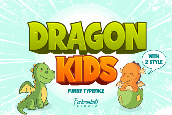 Why Dragon Kids is the Playful Display Font Your Brand Needs