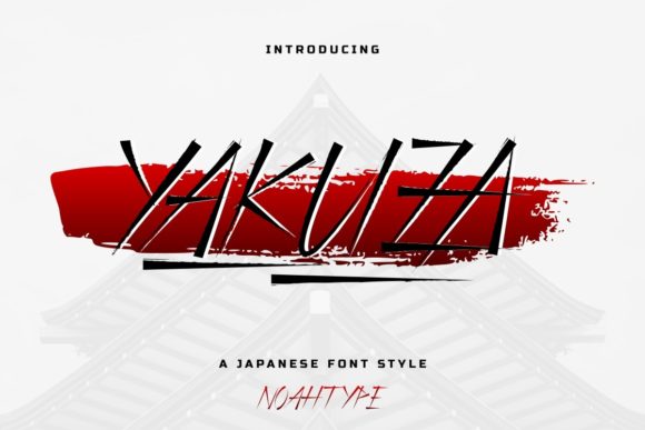 Yakuza: A Brush Font with a Bold Japanese Soul