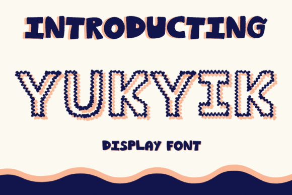 Yukyik: The Cool Display Font That Balances Modern Style and Natural Appeal